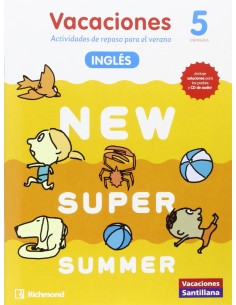 NEW SUPER SUMMER 5º PRIMARIA BOOK AUDIO